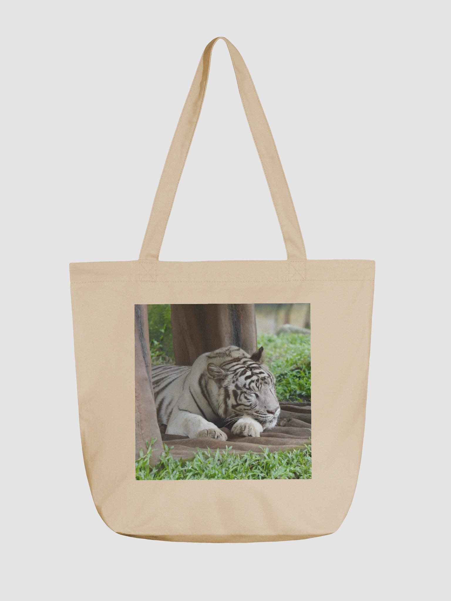 Wild White Tiger Eco Tote product image (1)