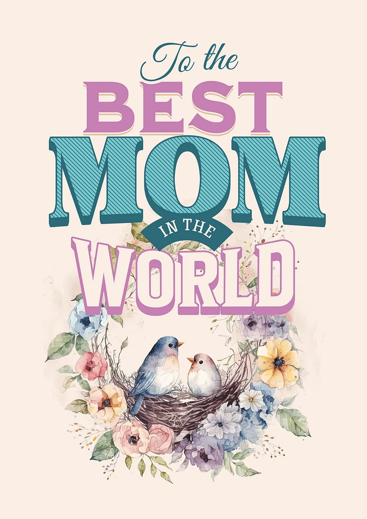 Best Mom Digital Art product image (1)