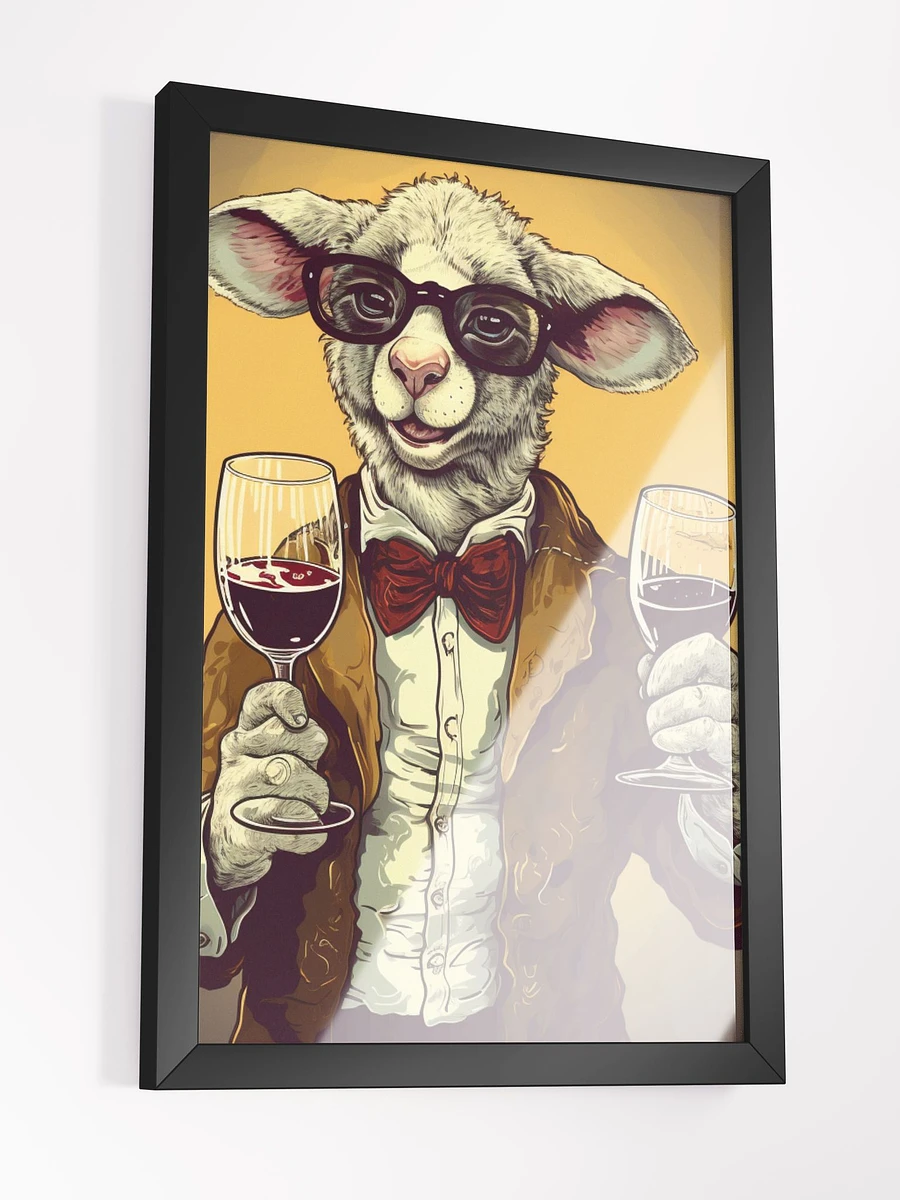 Lubrication Lamb Framed Painting product image (13)