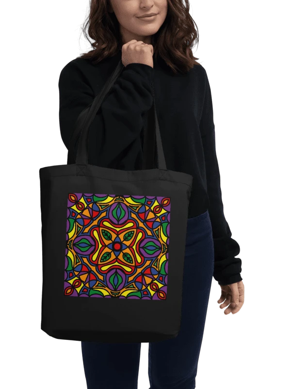 Pride blk Abstract Tote product image (1)