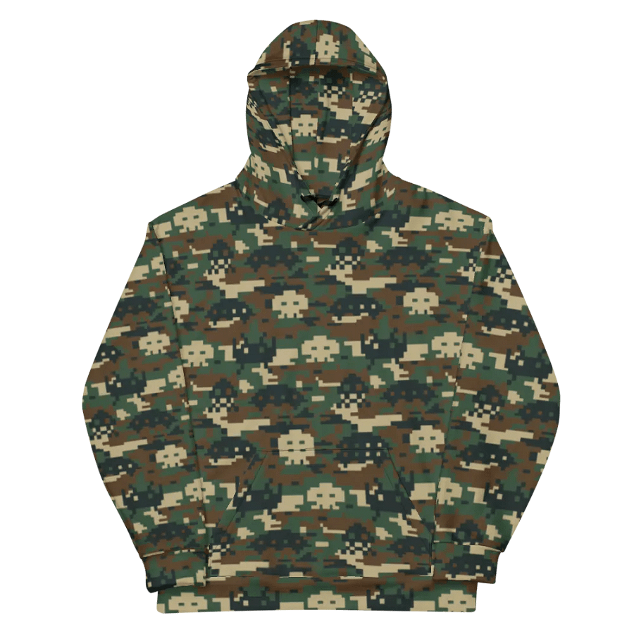 Space Invaders Camo Unisex Hoodie (Primal) product image (11)