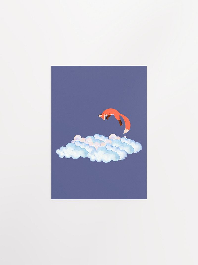 Bouncing Peach | Poster