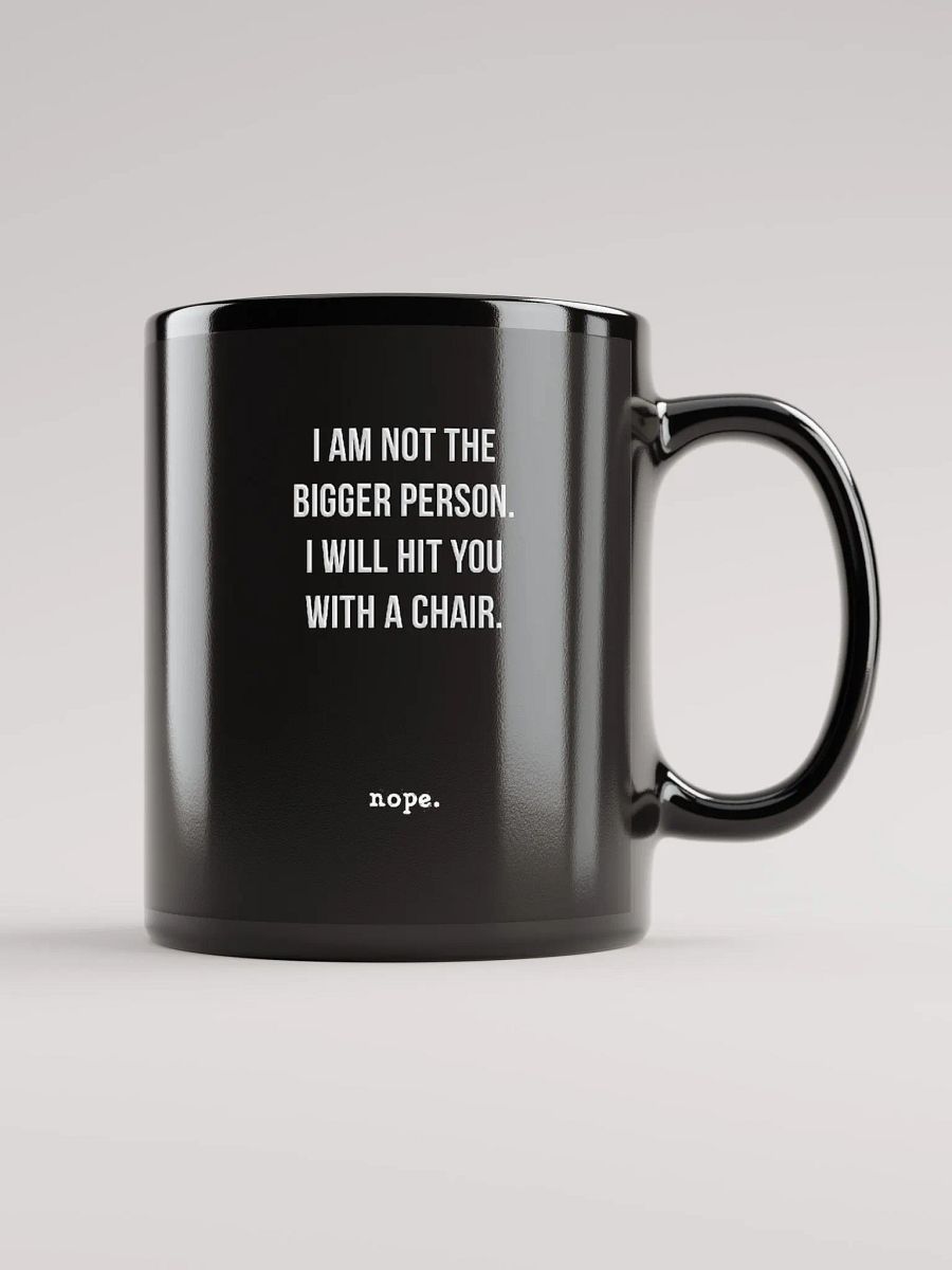 nope. resolute - chair mug product image (2)