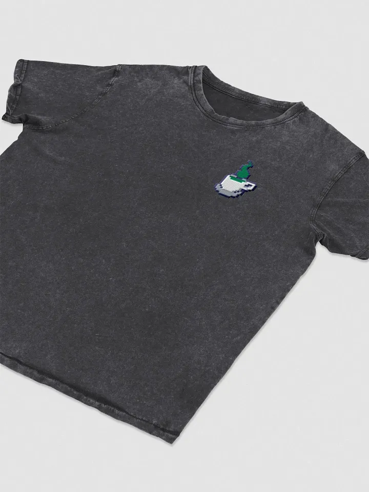 Guthix Rest Logo Denim Embroidered Shirt product image (6)
