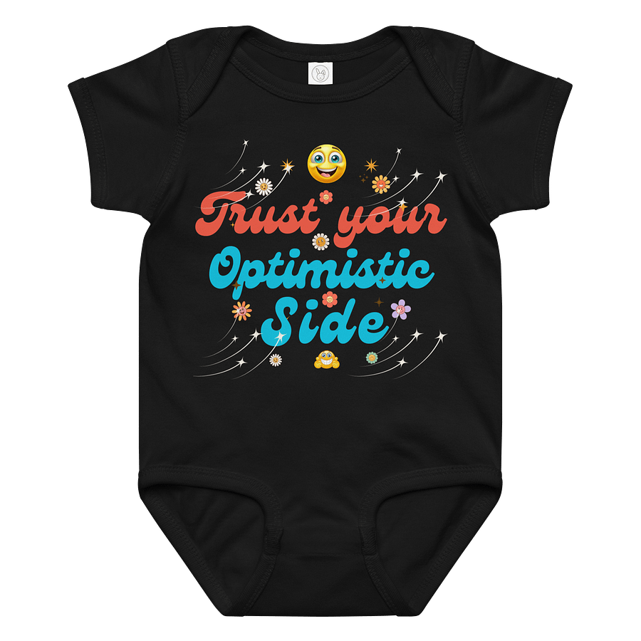 Optimistic Side Baby Bodysuit product image (1)