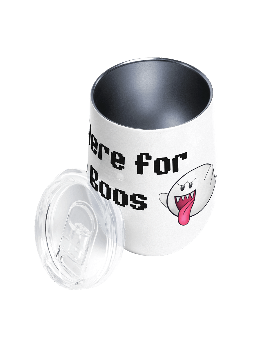 Just Here for the Boos Stainless Steel Wine Tumbler product image (3)