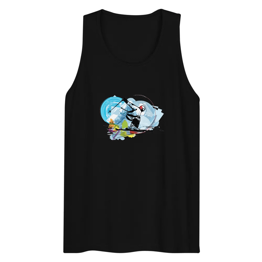 Airborne Skier Men's Tank Top product image (10)