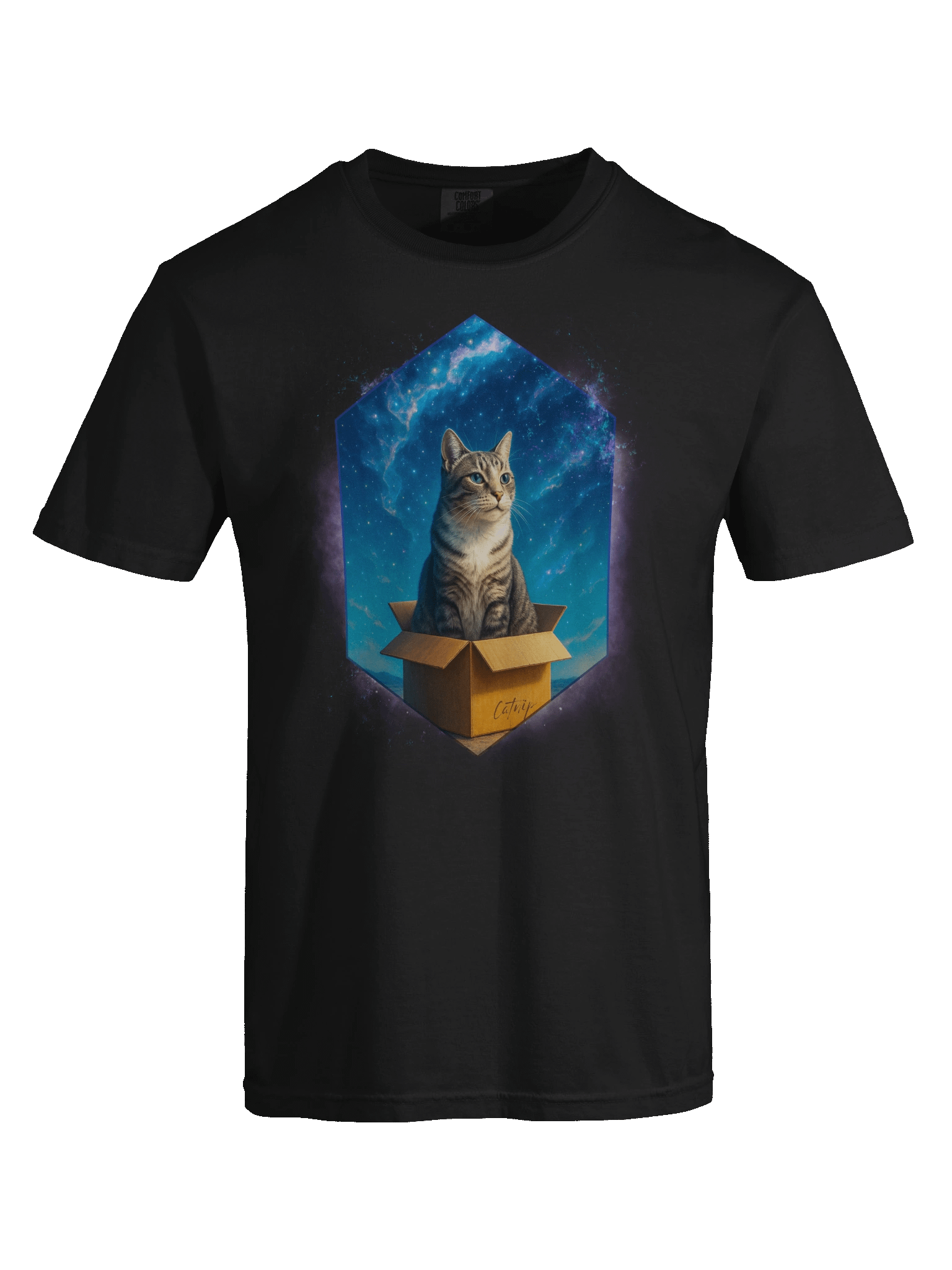 Catnip Cat Heavyweight T-Shirt product image (1)