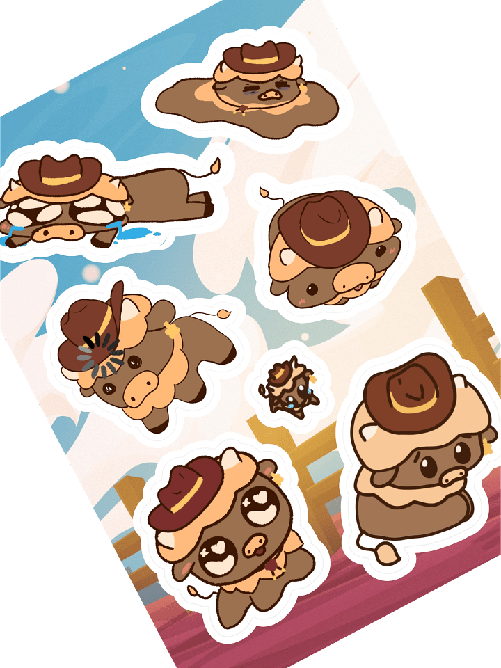 MooMooMeme Stickers product image (1)