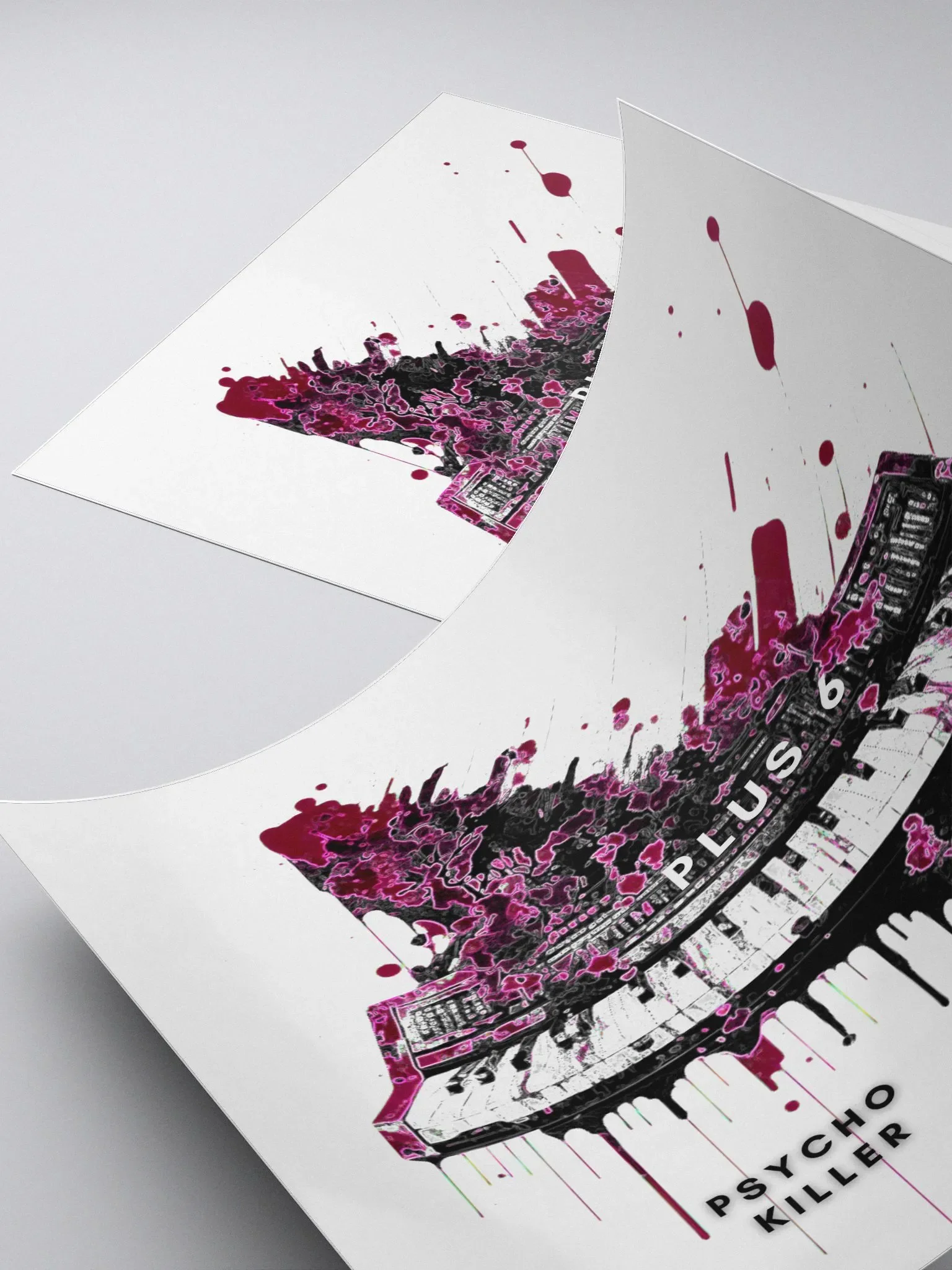 Psycho Killer Album Art - sticker product image (4)