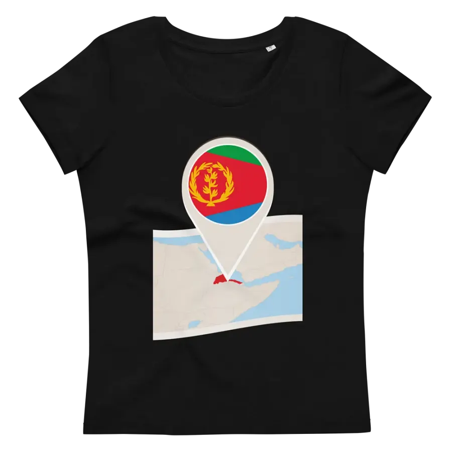 Eco-Friendly Flag Pin Women's Tee product image (3)