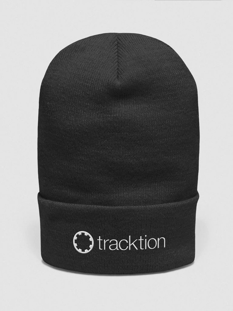 Embroidered Tracktion Cuffed Beanie product image (1)