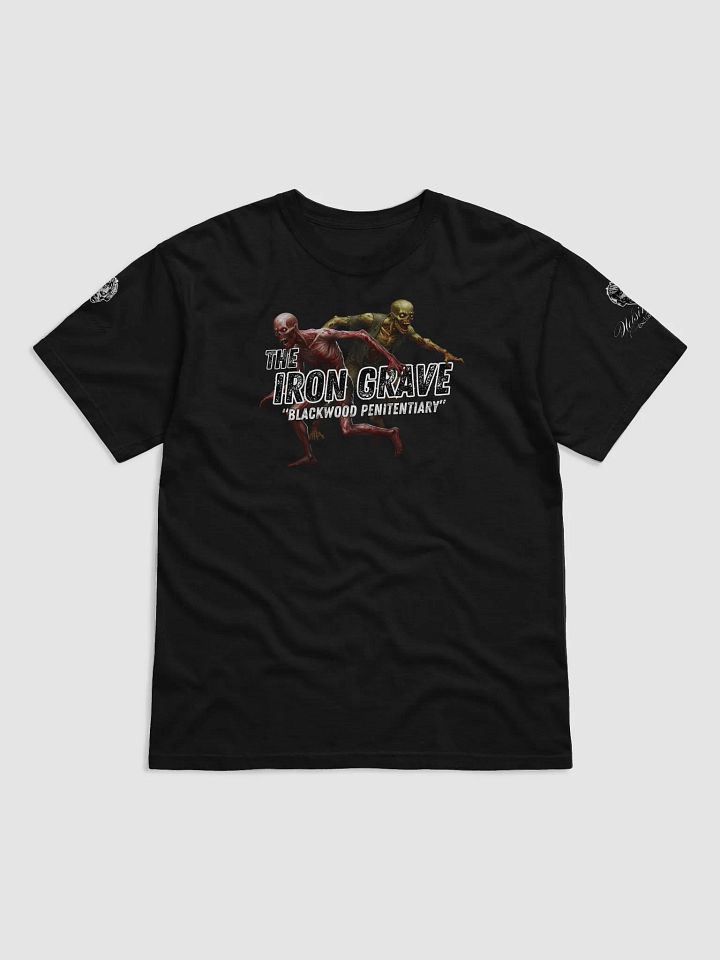 The Iron Grave - Blackwood Penitentiary - The Runners - Black Logo T-Shirt product image (12)