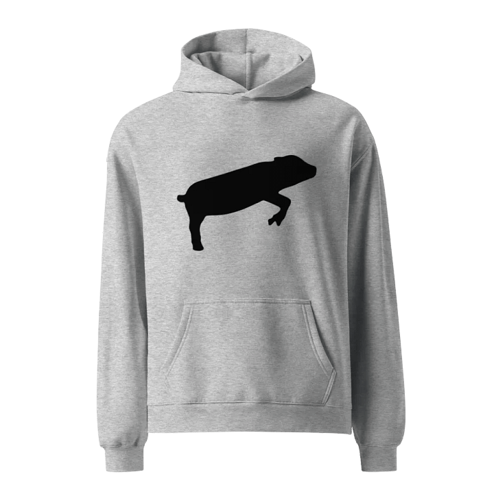 Leaping Pig BLACK (Premium Oversized Hoodie) product image (3)