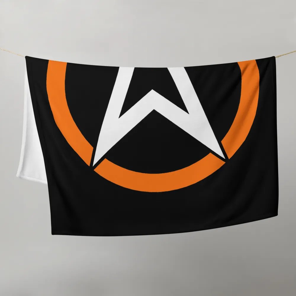 'OA' Symbol Throw Blanket - Black product image (10)