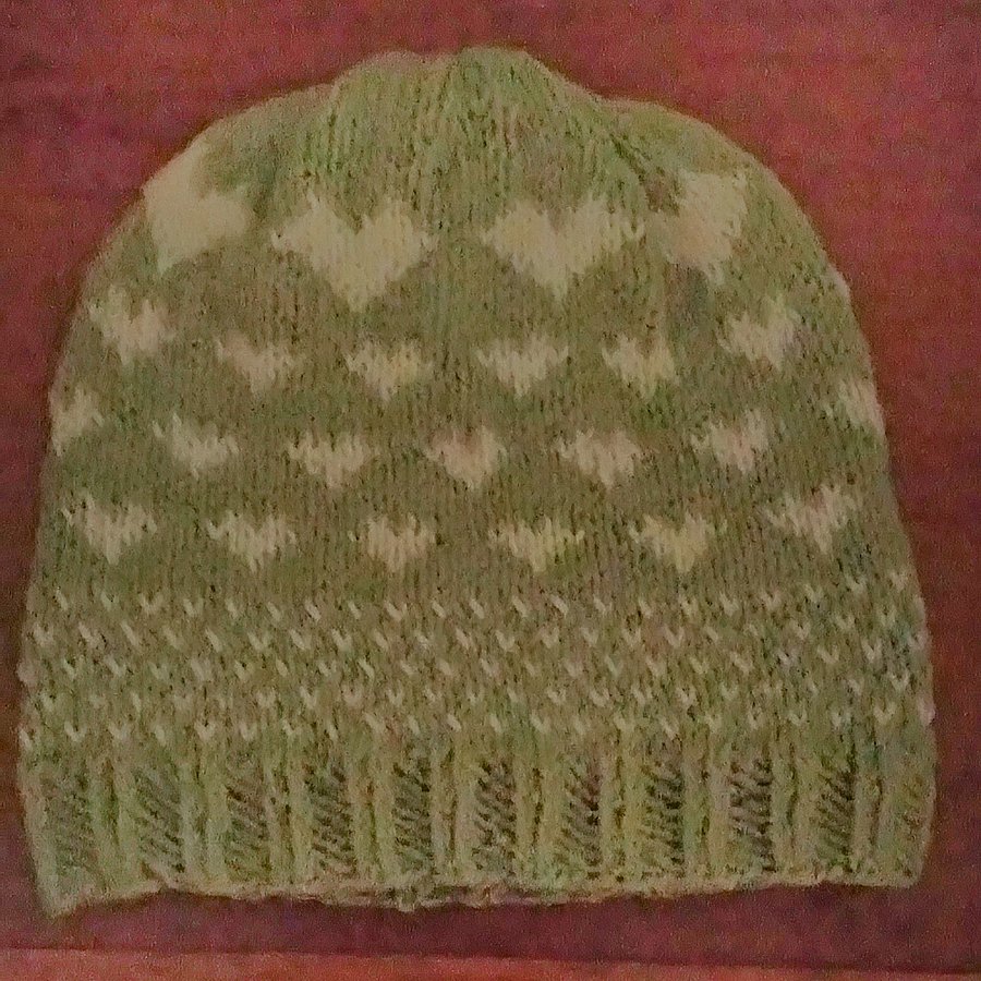 Heart Hat Pattern | Adult SIze Large product image (3)