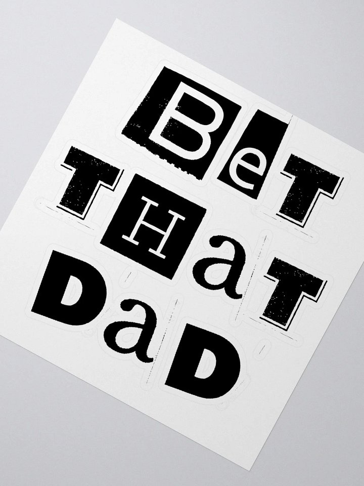 Bet That Dad Sticker product image (2)