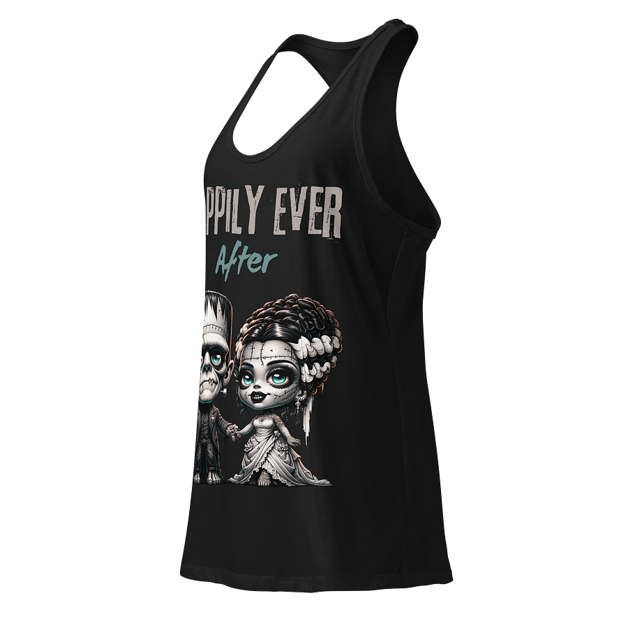 Happily Ever After Monster Couple Racerback Tank Top product image (3)