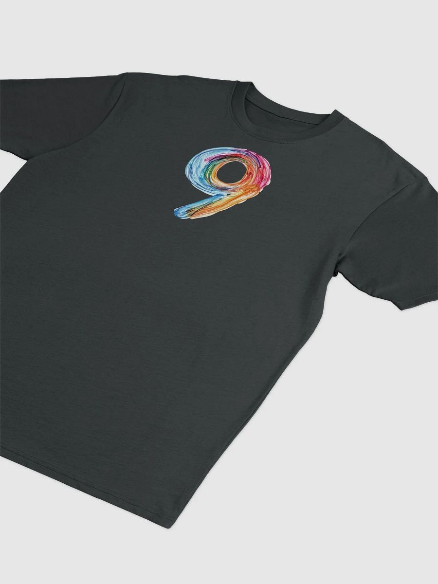 Vibrant Number 9 Artistic Tee product image (3)