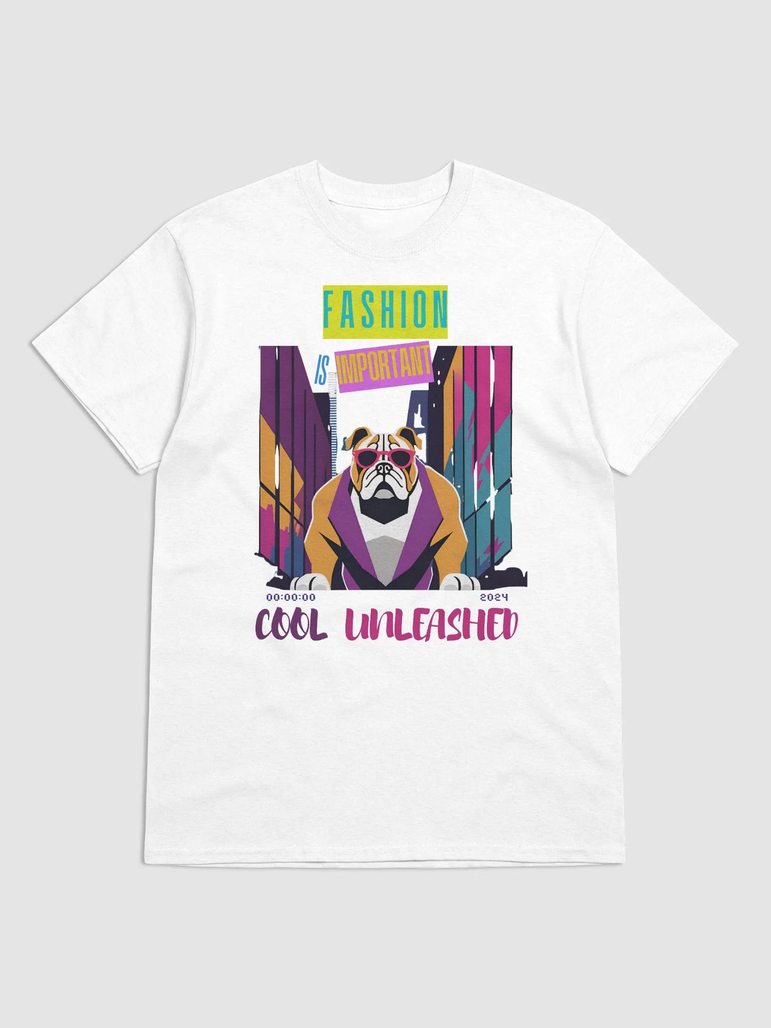 Fashion Bulldog Unleashed T-Shirt product image (67)