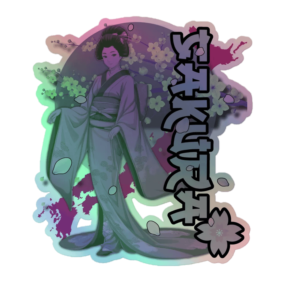 Sakura Dreams Holographic Sticker Sheet product image (1)