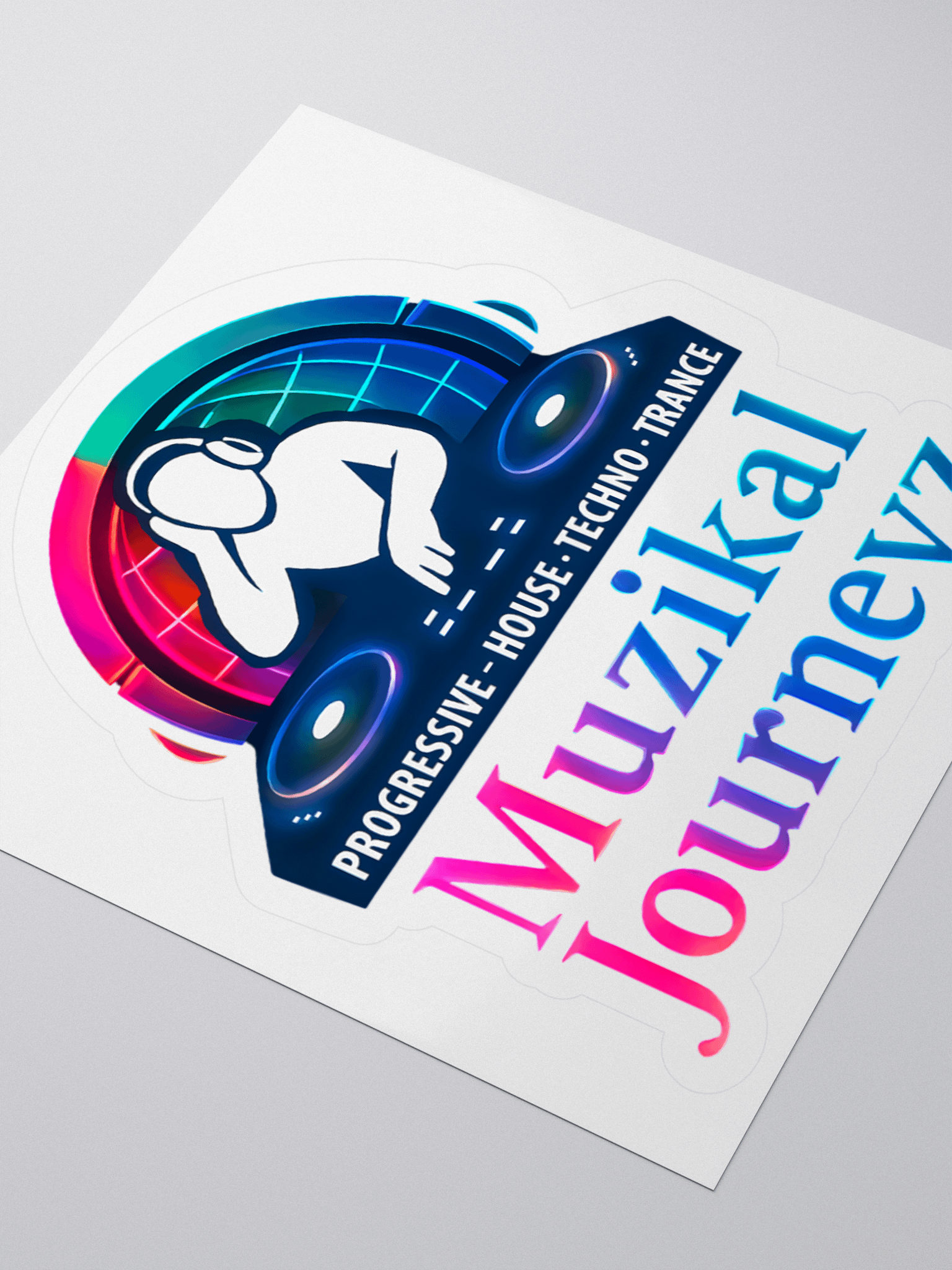 Muzikal Journeyz Kiss Cut Stickers product image (3)