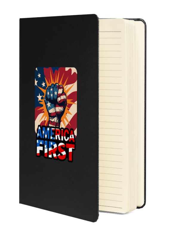 Hardcover Notebook: America First product image (2)