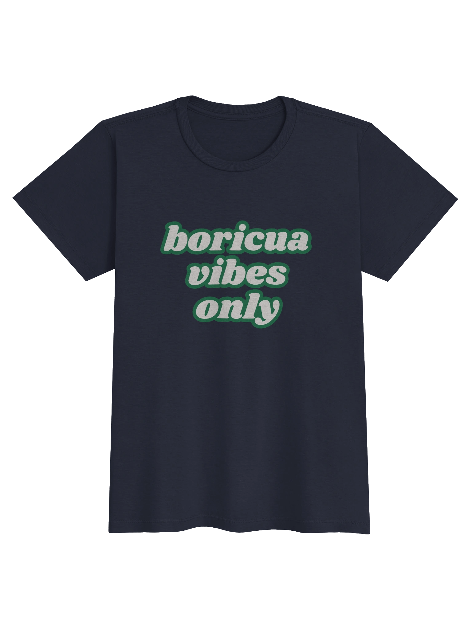 Boricua Vibes Only T-Shirt Mujer product image (1)