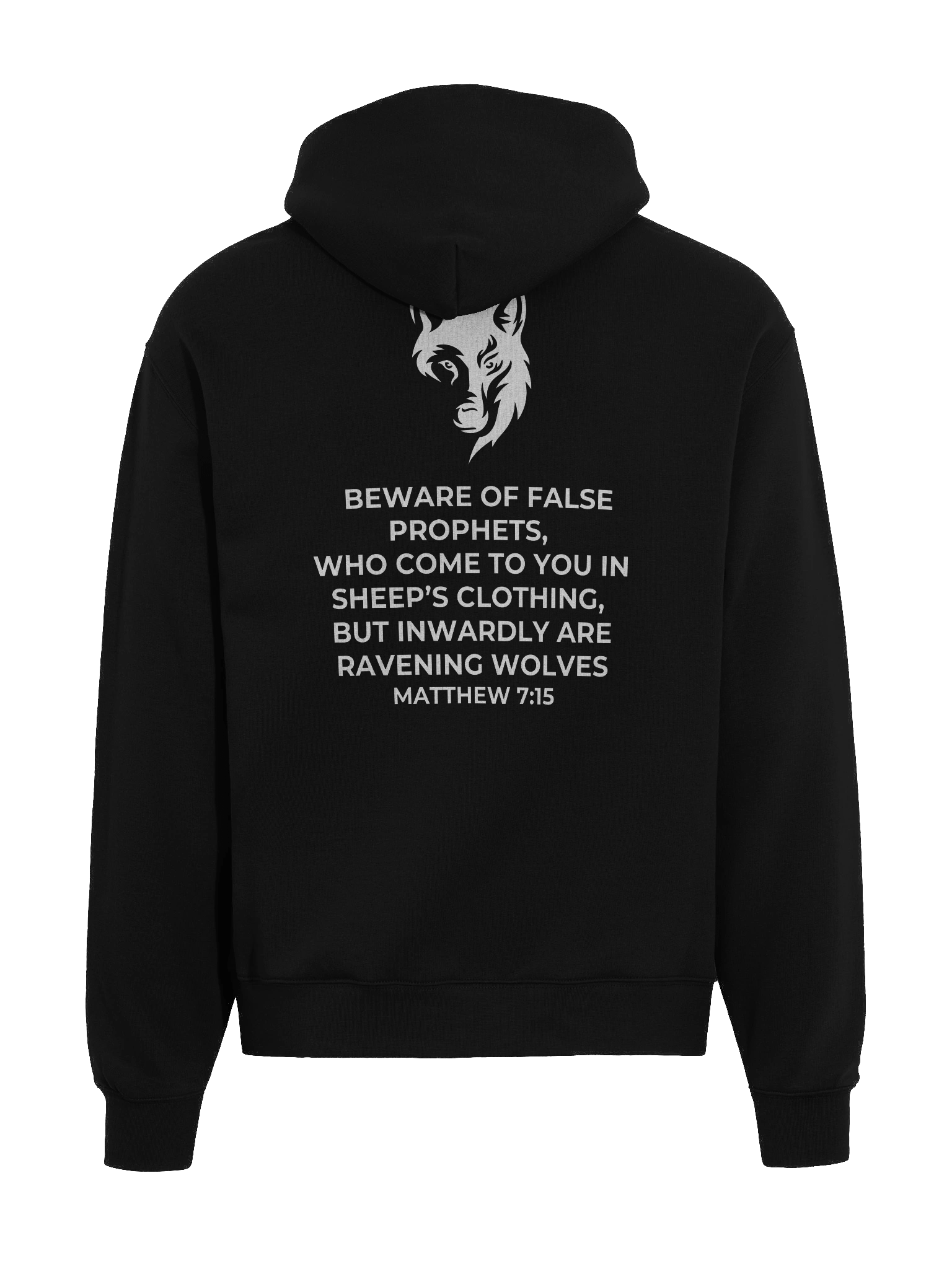 Matthew 7:15 Eclipse Oversized Hoodie product image (17)