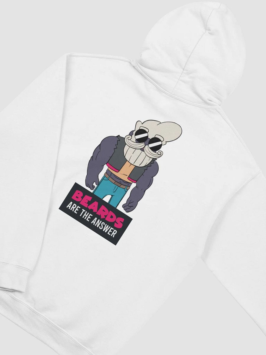Beards are the answer hoddie product image (2)
