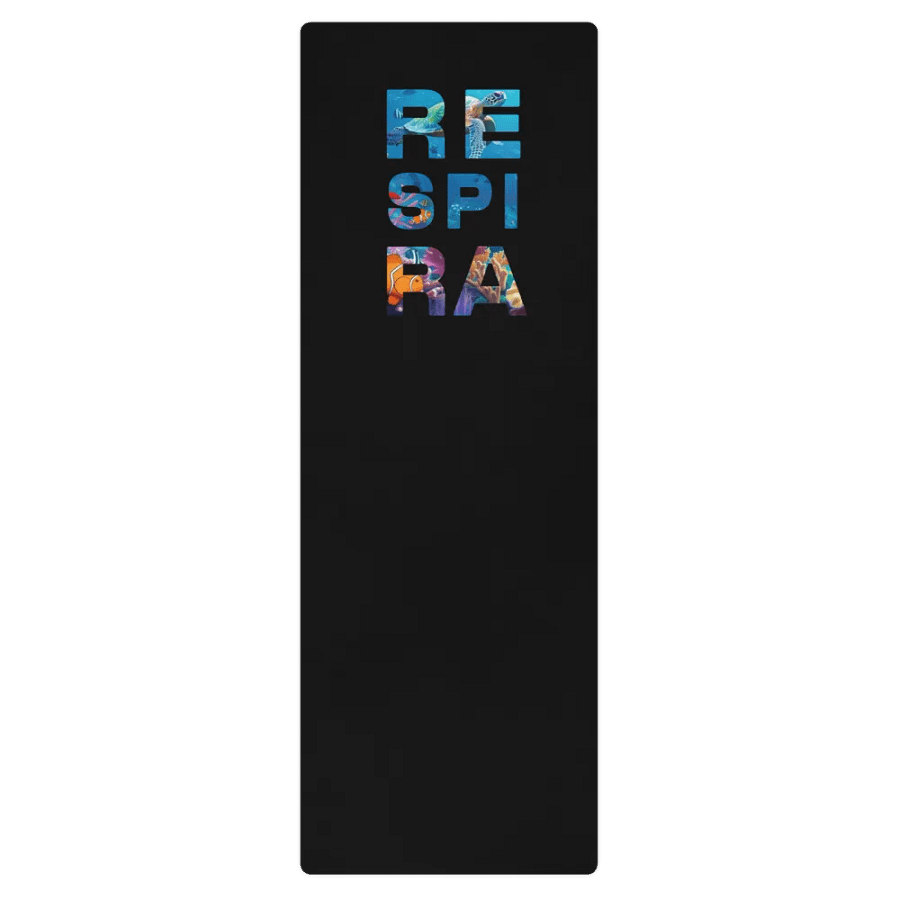 RE SPI RA.. BREATHE ! Under the Sea Turtle Yoga Mat product image (2)