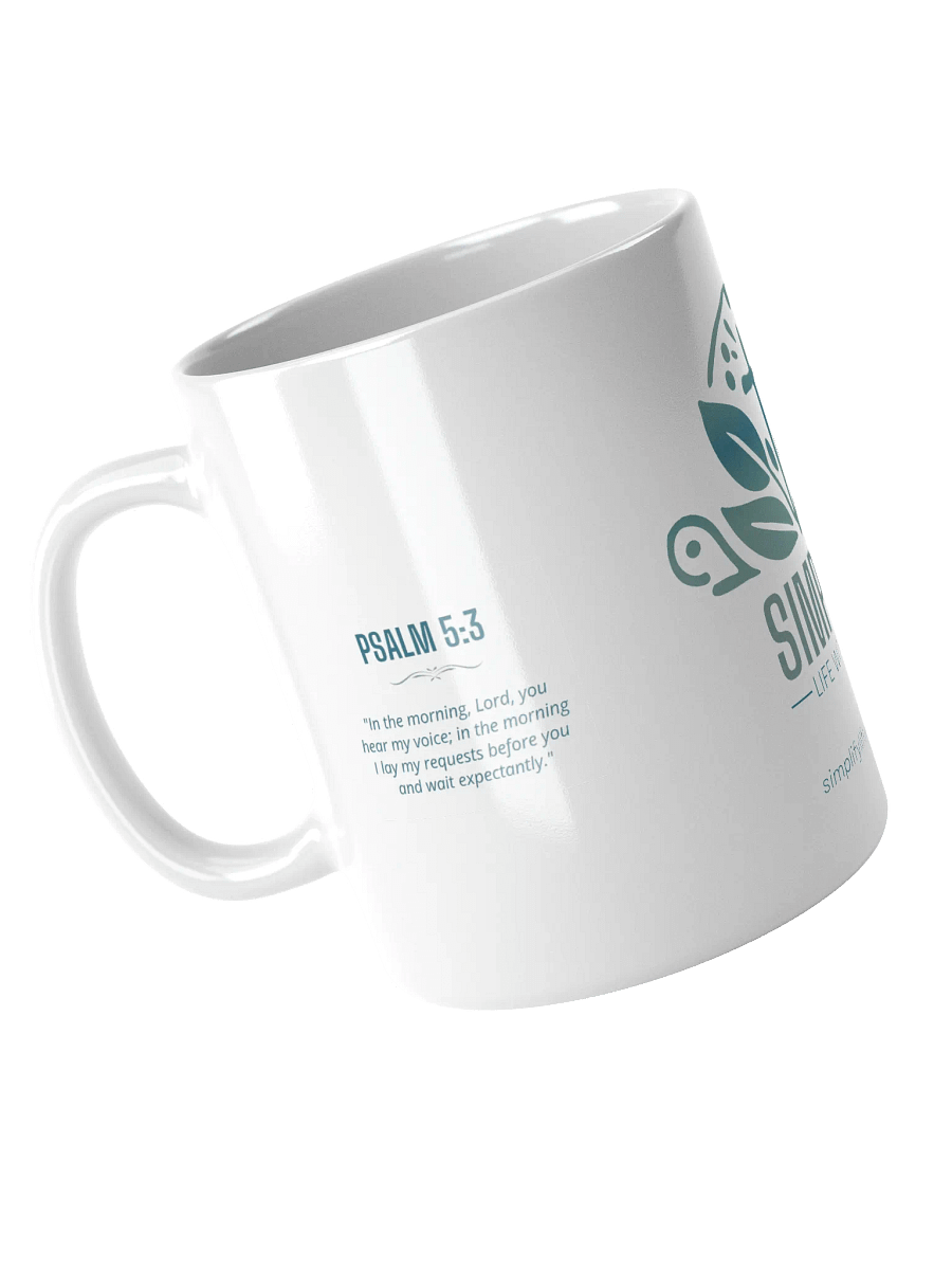 Simplify Life with God Morning Glory Mug product image (3)
