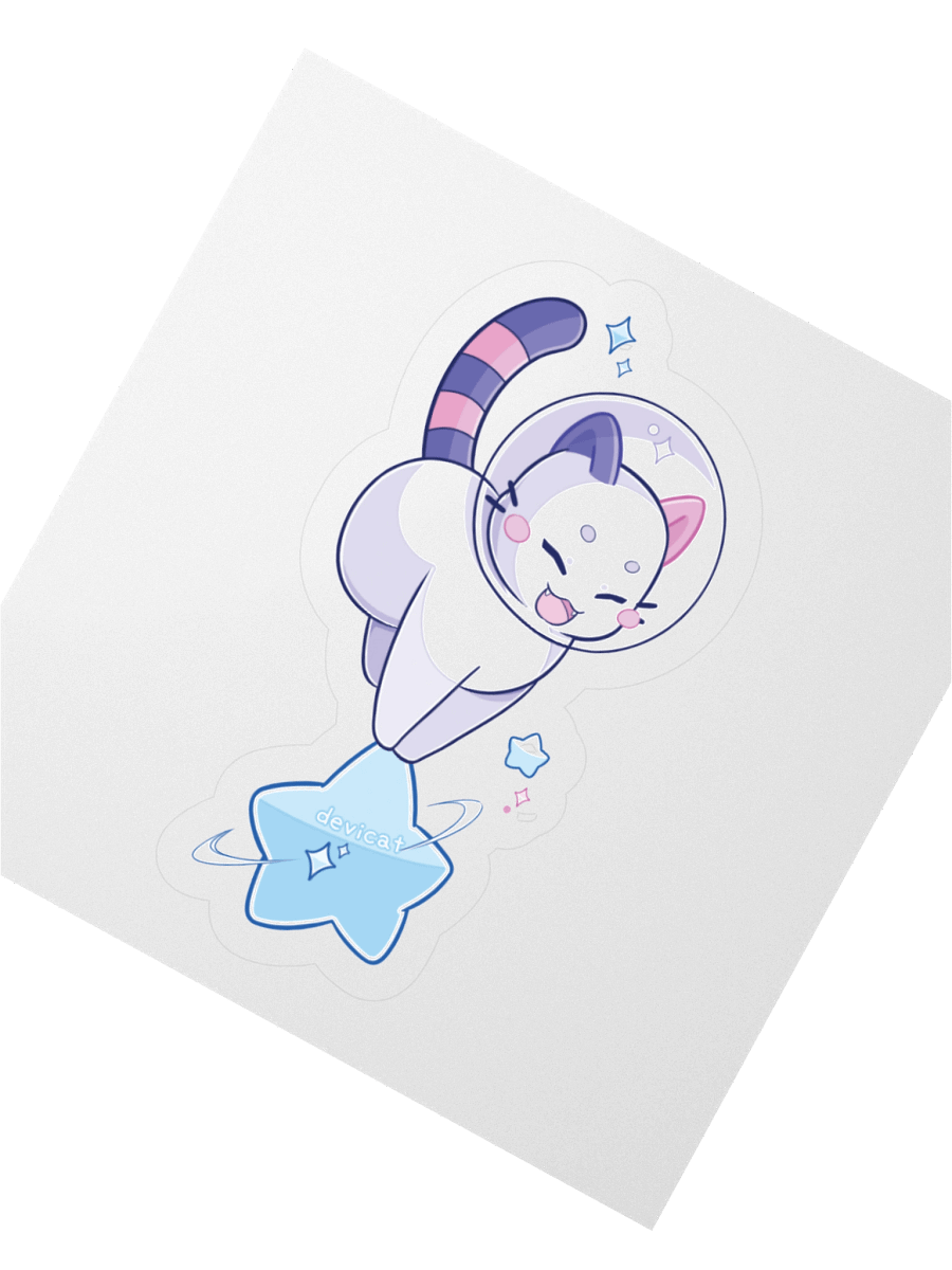 Sticker • CandiCat Astro Cat • 2024 product image (6)