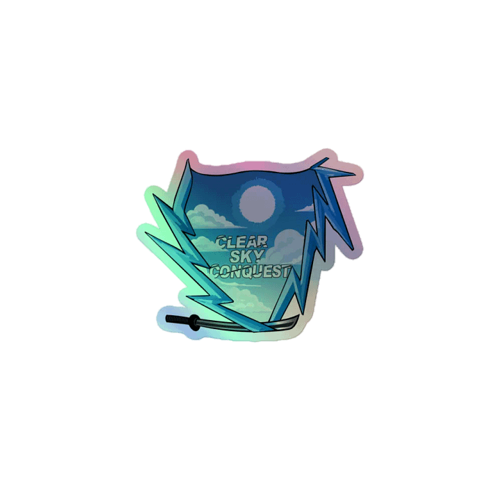 Team Clear Sky Conquest Sticker product image (1)