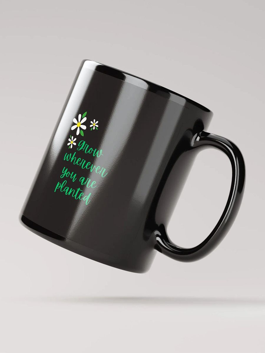 Ceramic Mug Grow Where You Are Planted, Spiritual Growth, Motivational Gift product image (2)