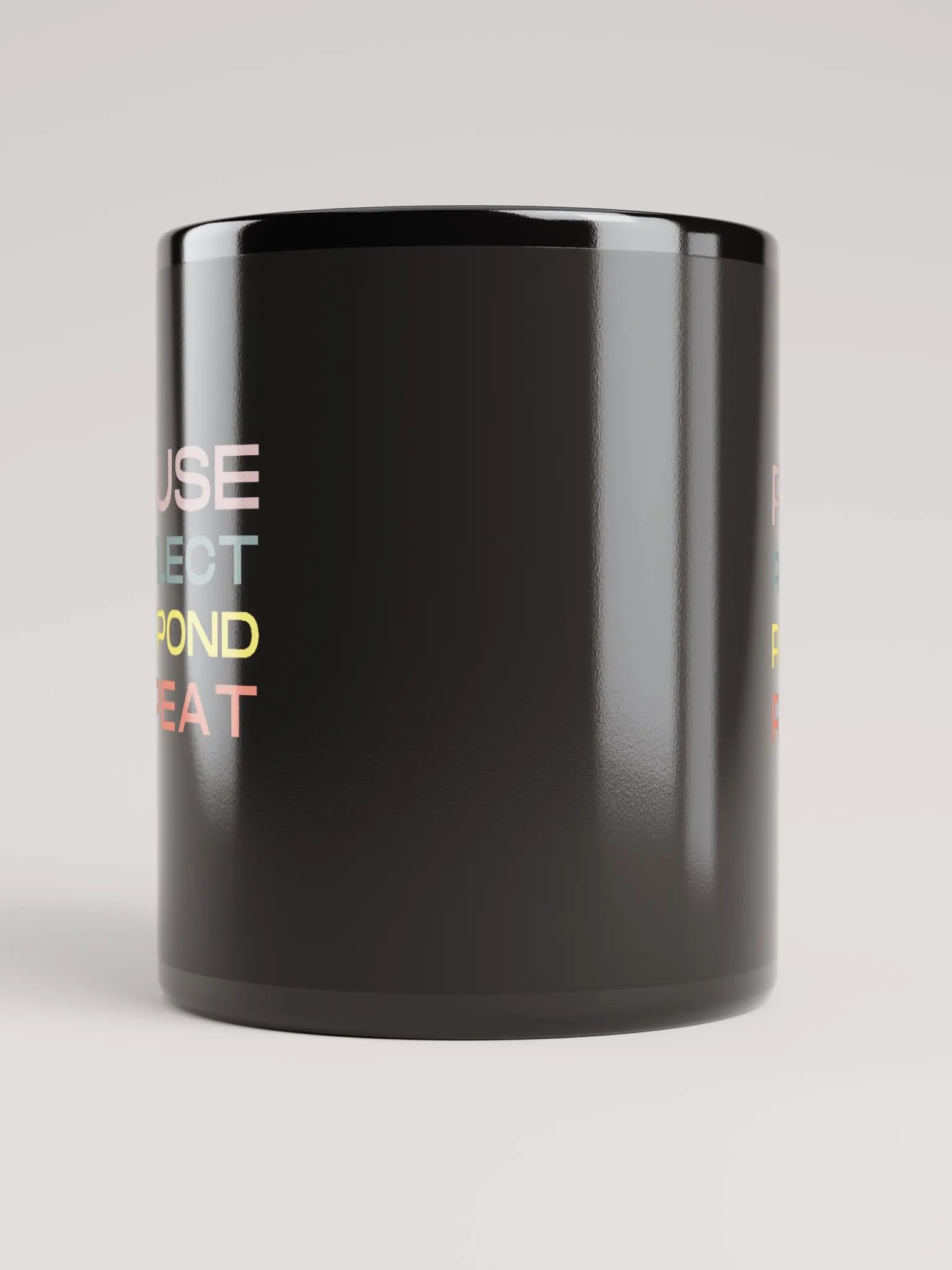 Pause Reflect Respond Repeat COFFEE Mug product image (5)