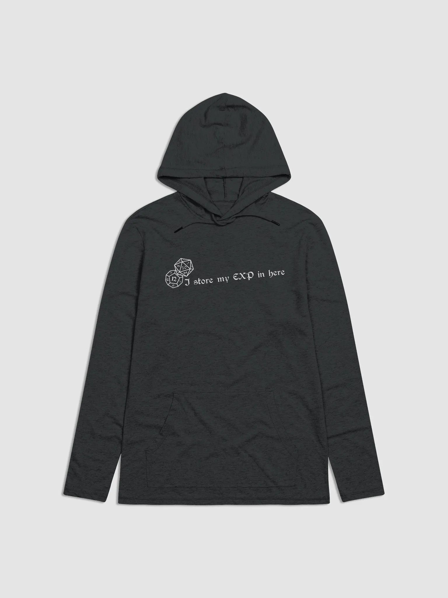 Storing EXP lightweight hoodie (White text) product image (3)