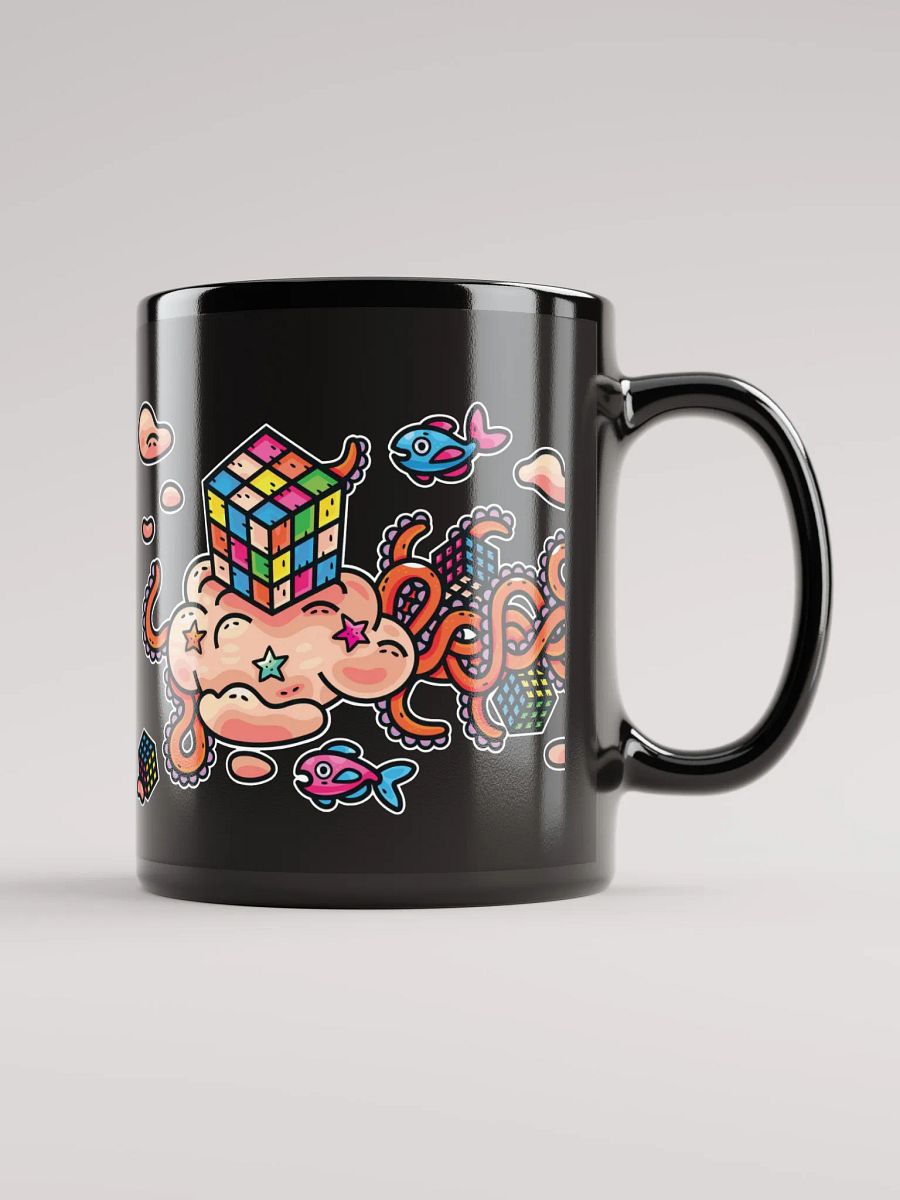 Octo Cube Solver - Quality Mug / Black product image (2)