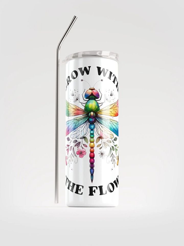 Iridescent Dragonfly Stainless Steel Tumbler product image (1)