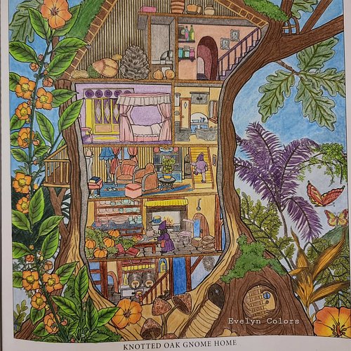 A page from Tiny Worlds. #derwentprocolour #stabilopastel #prismacolorpremier #groupbuddycolor