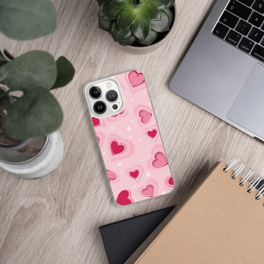 Lovely Hearts iPhone Case product image (31)