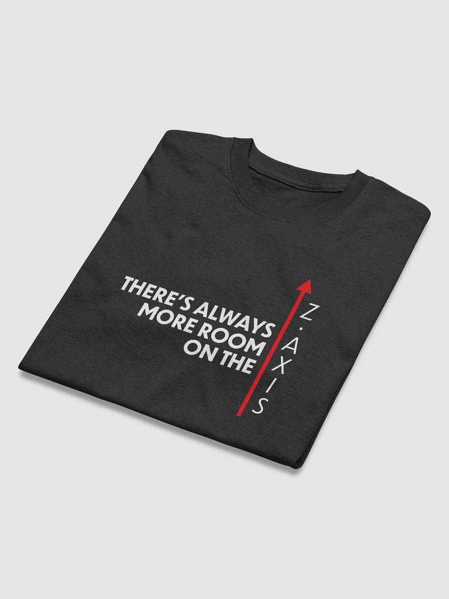 More room on the Z Axis (Black) (Classic Tee) product image (3)