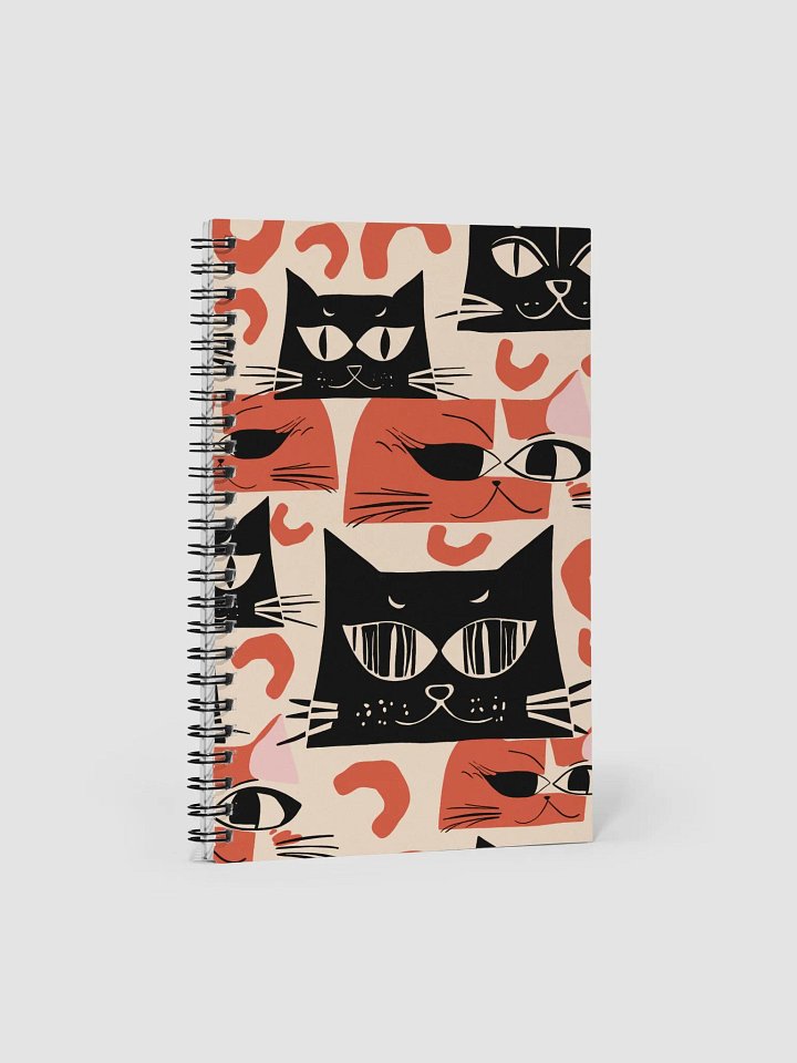 Cool Cats Retro Notebook product image (1)