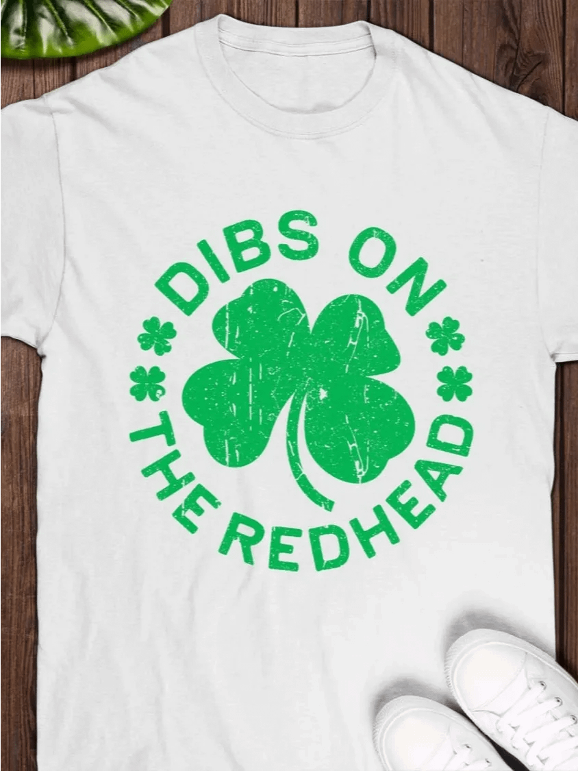 Dibs On The Redhead 2025 T-shirt product image (1)