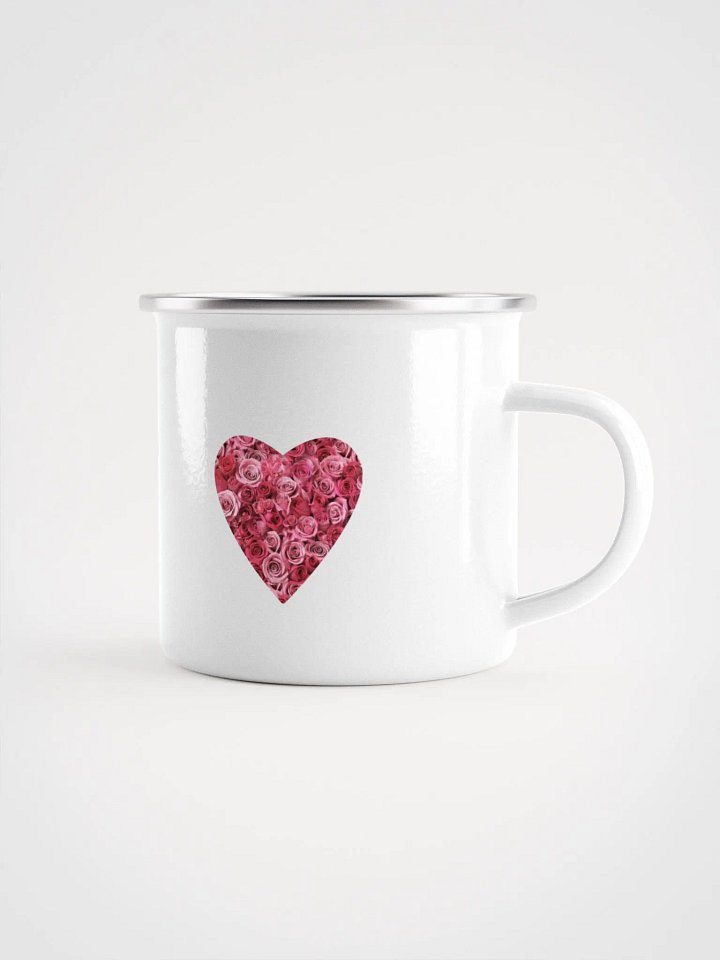 Love Blossom Enamel Mug product image (1)