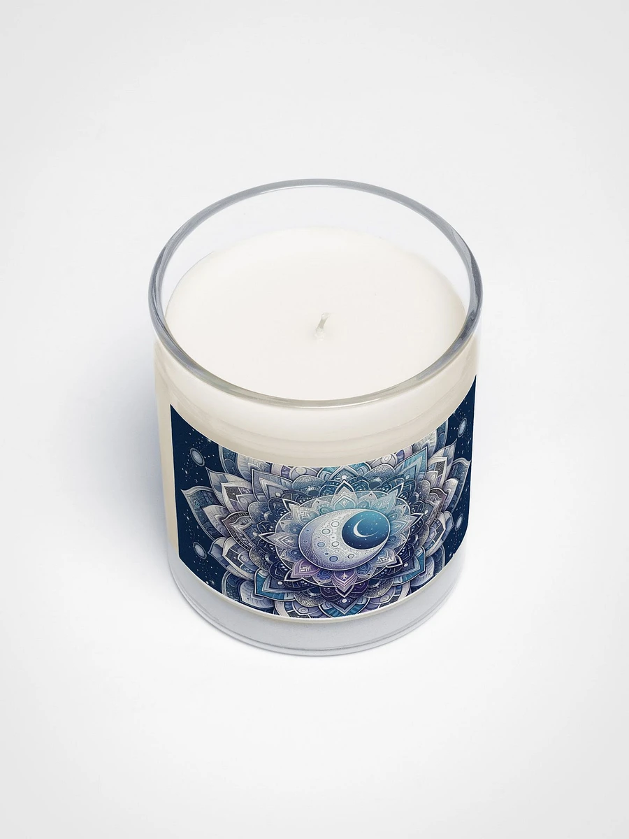 Soy Wax Candle In A Clear Glass Jar product image (3)