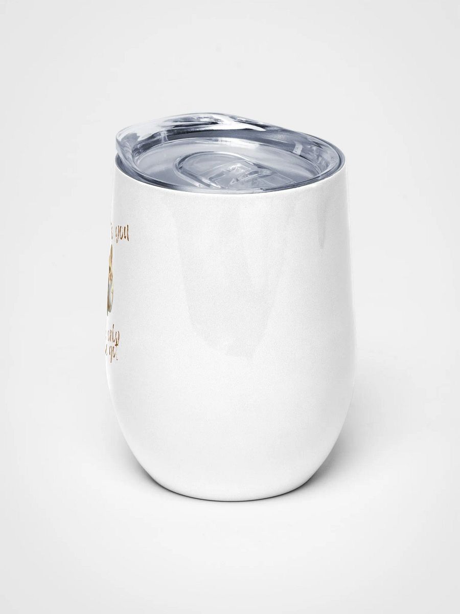 Ginger Cat Kindness Wine Tumbler product image (5)
