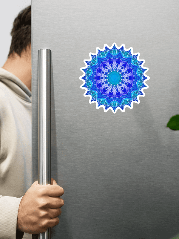 Azure Flower Mandala product image (1)