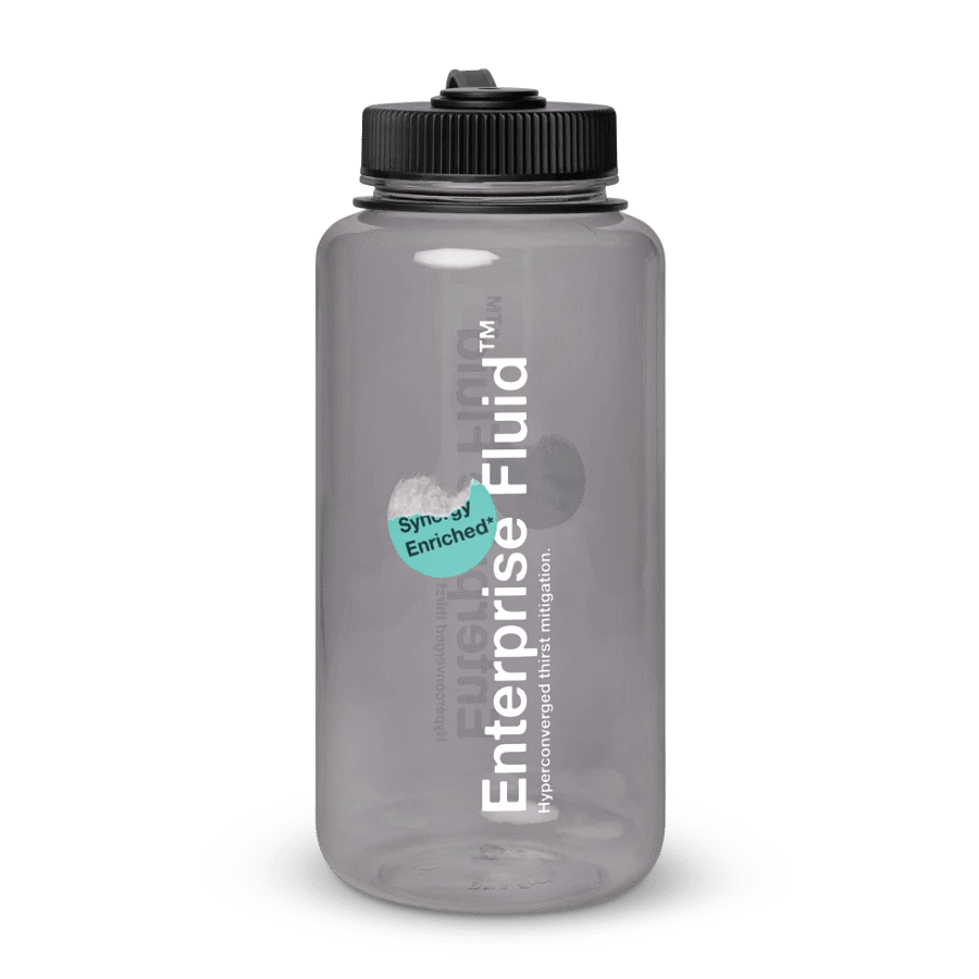 Enterprise Fluid - Wide Mouth Plastic Water Bottle product image (1)