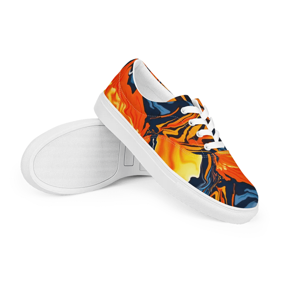 Multicoloured Fluid Motion Lace-Up Shoes product image (9)